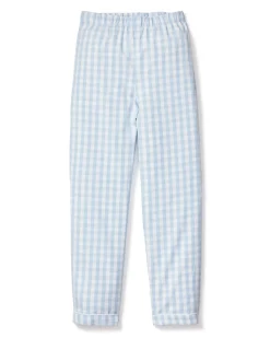 Children’s Light Blue Gingham Pajama Pants