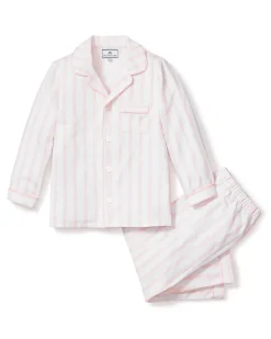 Children’s Pink and White Stripe Pajama Set