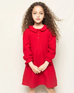 Children’s Red Flannel Victoria Nightgown