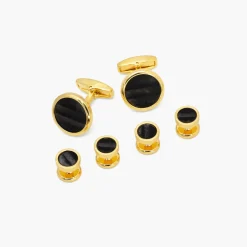 Chino Cufflink & Studs Set