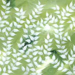 Chinoiserie Abstract En Vert Art Print