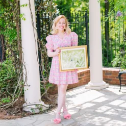 Chinoiserie Abstract En Vert Art Print