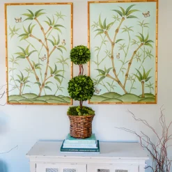 Chinoiserie Panel Print Pair | Bamboo En Fleur