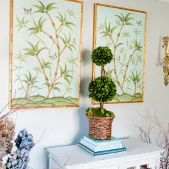 Chinoiserie Panel Print Pair | Bamboo En Fleur
