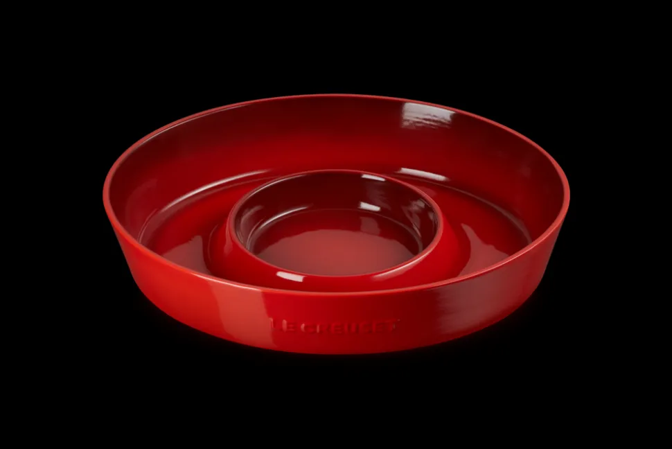 Chip and Dip Platter in Cerise