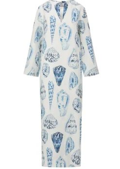 Chloe Caftan In Coquina