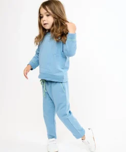 Chris Baby Jogger in Dusty Blue