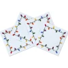 Christmas Lights Cocktail Napkins, Set of 4