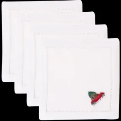 Christmas Tree Car Cocktail Napkin Set