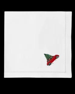 Christmas Tree Car Napkin