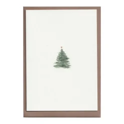 Christmas Tree Cards, Set of 5