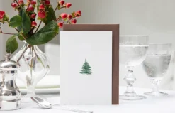 Christmas Tree Cards, Set of 5