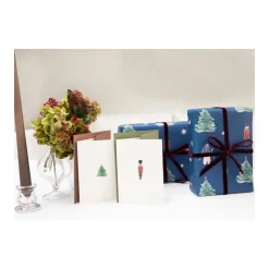 Christmas Tree Cards, Set of 5