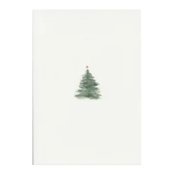 Christmas Tree Cards, Set of 5