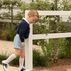 Christopher Crewneck in Narragansett Navy