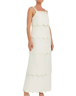 Citrine Convertible Gown in Ivory