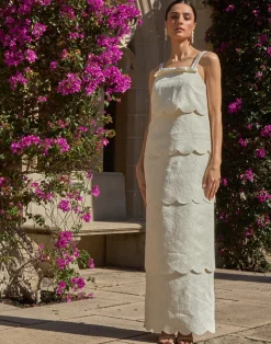 Citrine Convertible Gown in Ivory