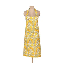 Citron Apron in Vert & Yellow