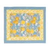 Citron Mats in Bleu & Yellow, Set of 6