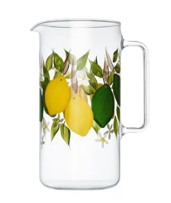 Citrus Jug with Set of 6 Tumblers