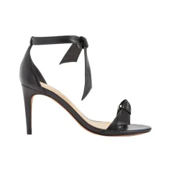 Clarita 75 in Black Leather