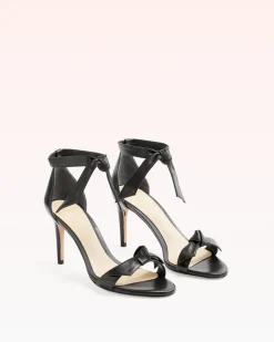 Clarita 75 in Black Leather