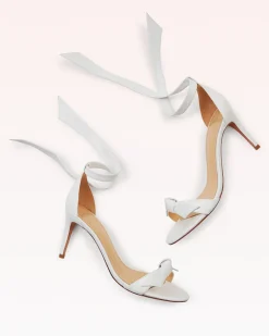 Clarita 75 in White Leather