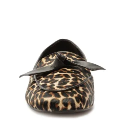 Clarita Belgian Loafer in Leopard
