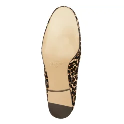 Clarita Belgian Loafer in Leopard