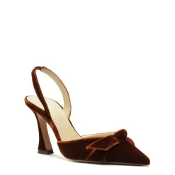 Clarita Bell Slingback 85 in Cuoio