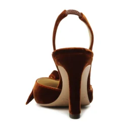 Clarita Bell Slingback 85 in Cuoio