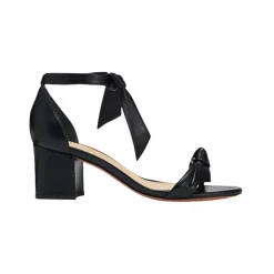 Clarita Block 60 in Black Leather