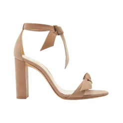 Clarita Block 90 in Cameo Suede