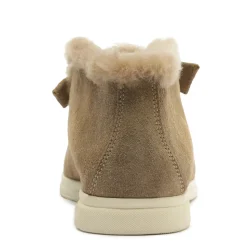 Clarita Shearling Slip On Bootie in Semolina