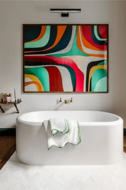 Classic Amelia Scalloped Bath Towel Bundle