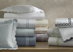 Classic Chain Scallop Matelassé Collection