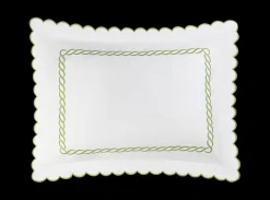 Classic Chain Scallop Matelassé Collection