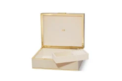 Classic Croc Large Jewelry Box, Fawn