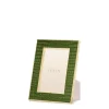 Classic Croc Leather Frame, Verde 4 X 6