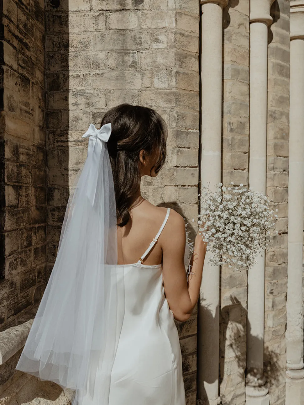 Classic Detachable Bow Veil