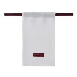 Classic Hemstitch Linen Cocktail Napkin, White