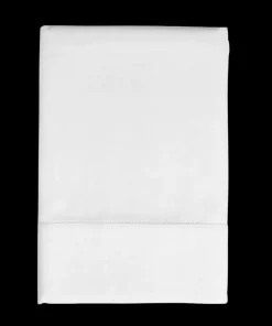 Classic Hemstitch Linen Tablecloth, White