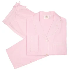 Classic Pinstripe Cotton Pajamas