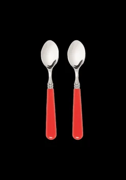 Classic Red Spoons, Set of 2