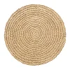 Classic Round Natural Placemat, Set of 4