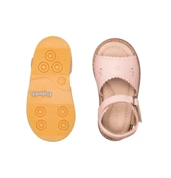 Classic Sandal with Scallop Pink