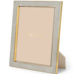 Classic Shagreen Frame, Dove