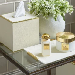 Classic Shagreen Tissue Box Cover