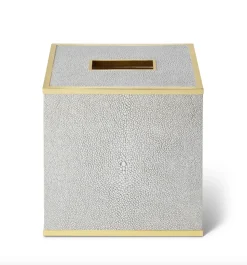 Classic Shagreen Tissue Box Cover