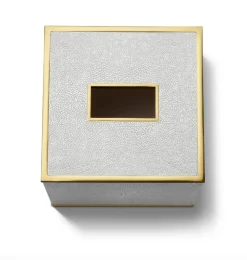 Classic Shagreen Tissue Box Cover